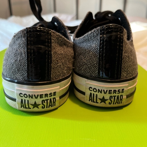 Converse All Stars- High Street Black Tweed - Picture 7 of 14